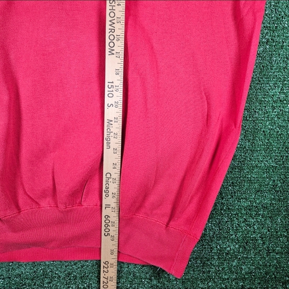 Vintage Polo Ralph Lauren V-Neck Red Golf Sweater Vest / Mens Size Large - Picture 4 of 7